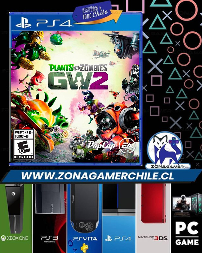 Plants vs Zombies Garden Warfare 2-Ps4-Ps5- (físico) Videojuego de ...